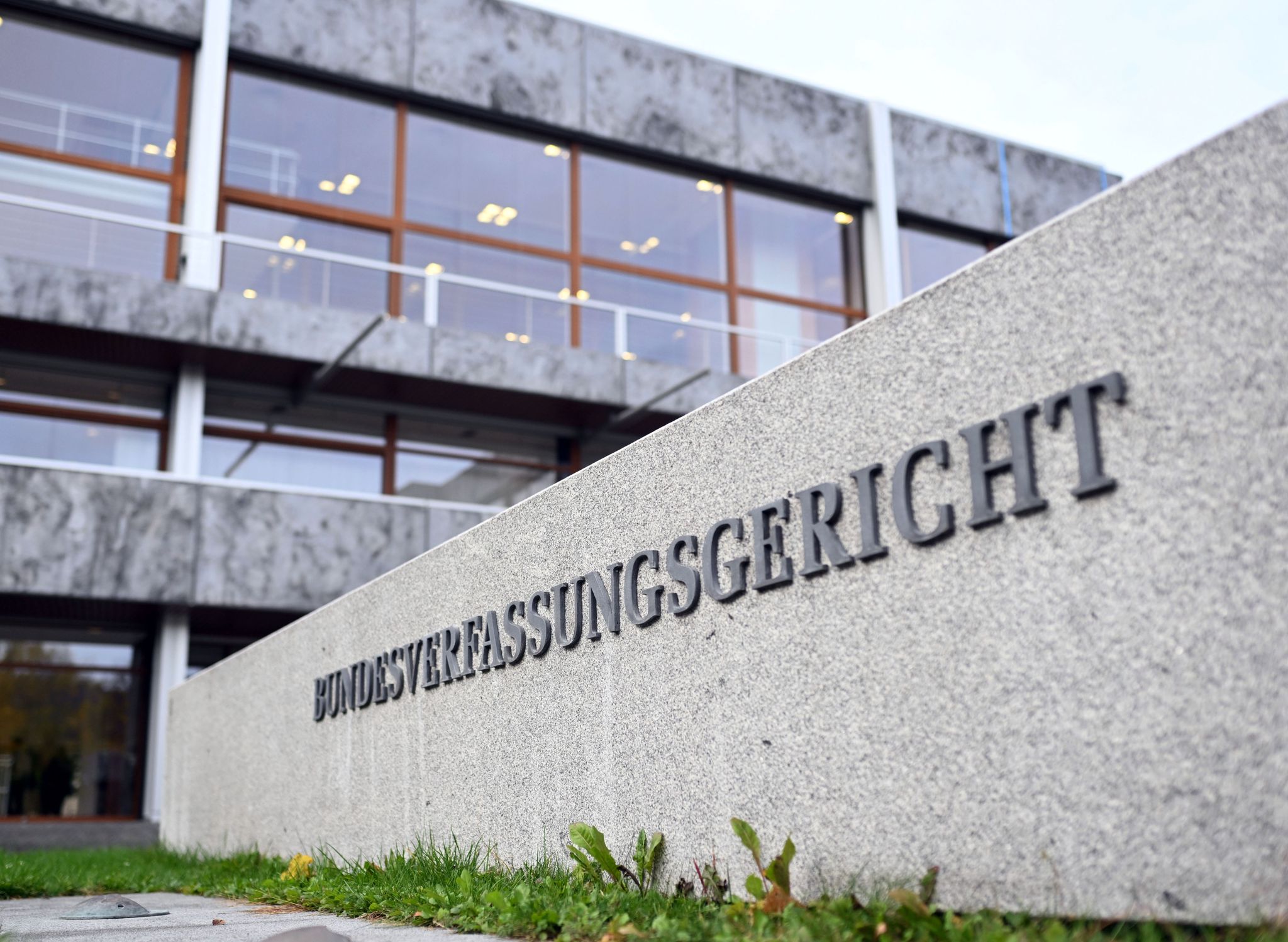 Aussenaufnahme Des Bundesverfassungsgerichts.