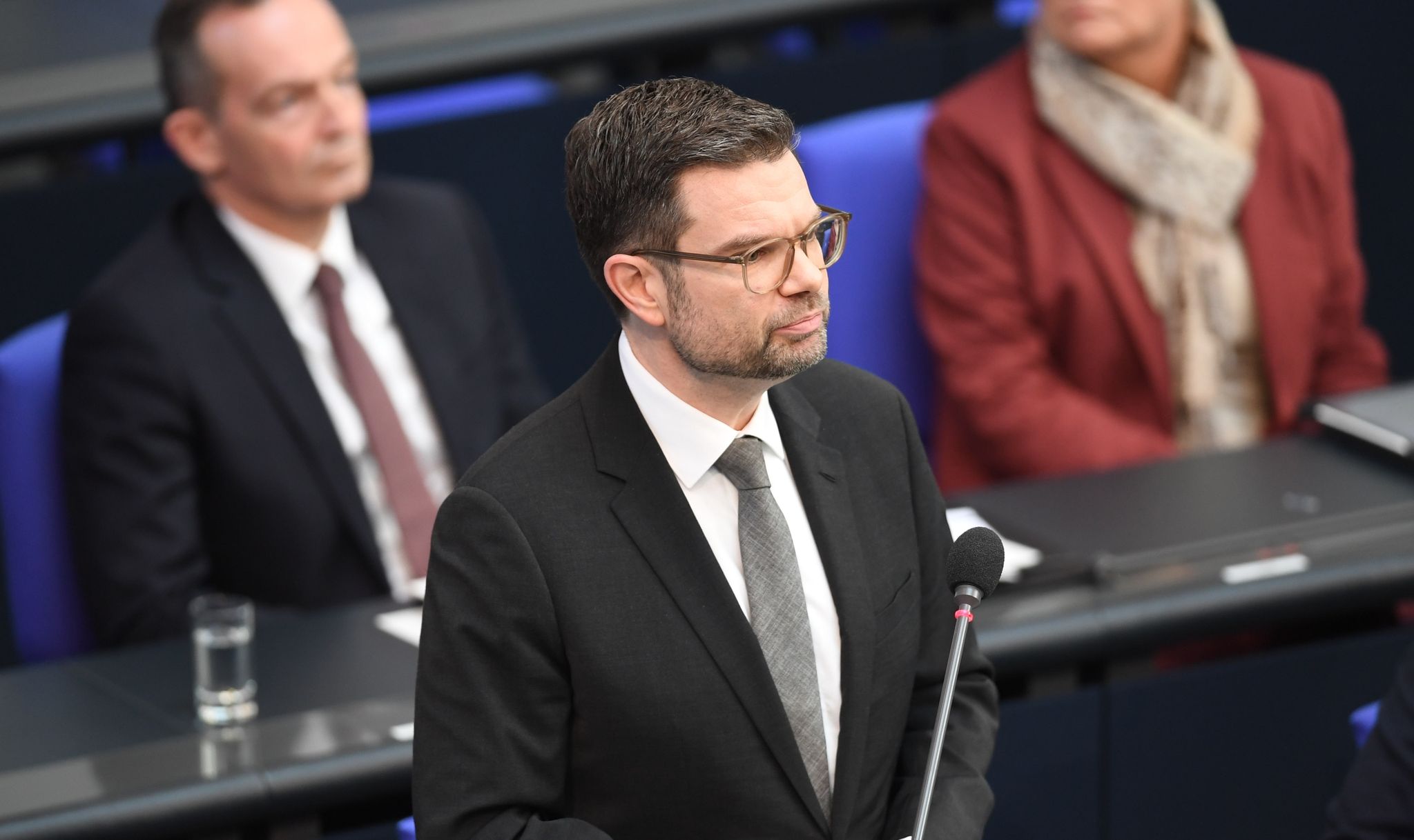 Marco Buschmann (FDP), Bundesminister Der Justiz, äußert Sich.