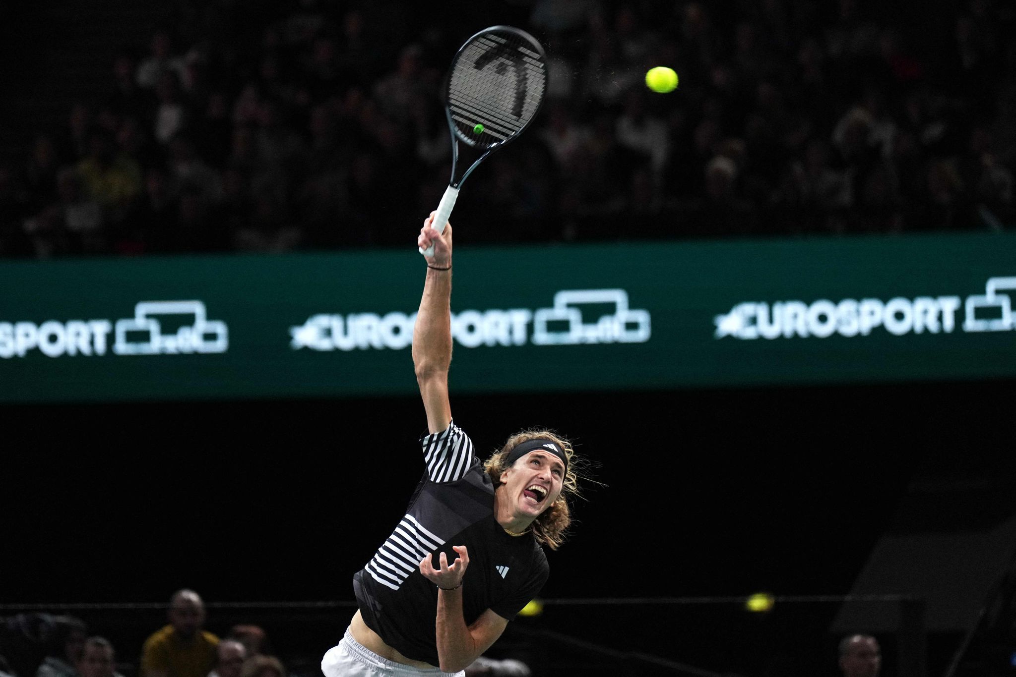 Kämpfte Sich In Paris In Die Nächste Runde: Alexander Zverev.