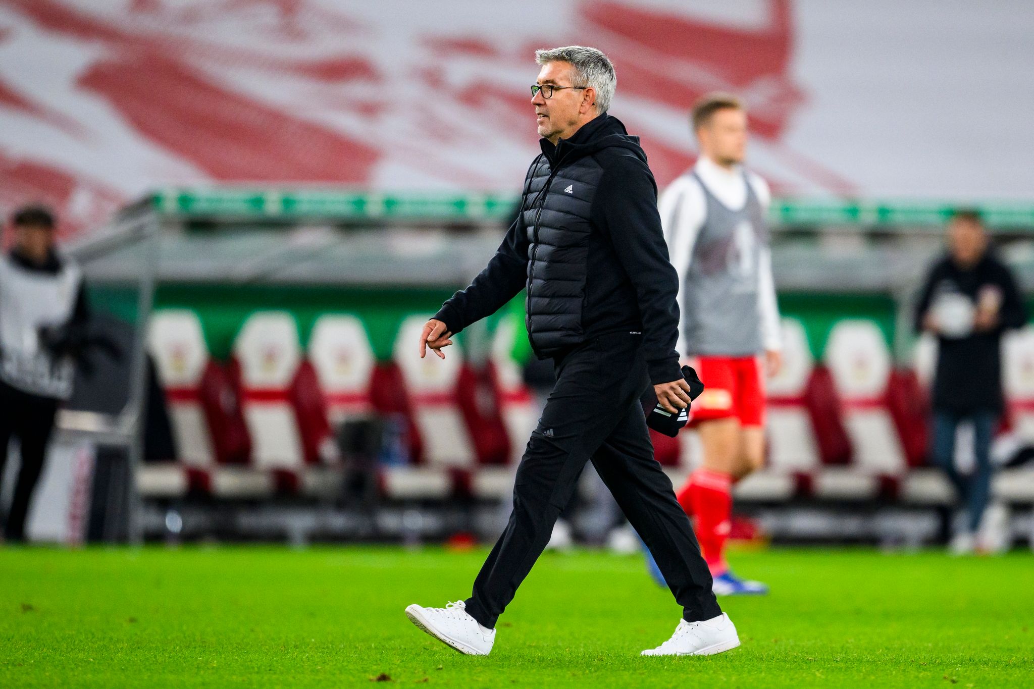 Ging Auch Im Pokal In Stuttgart Mit Einer Niederlage Vom Platz: Union-Coach Urs Fischer.