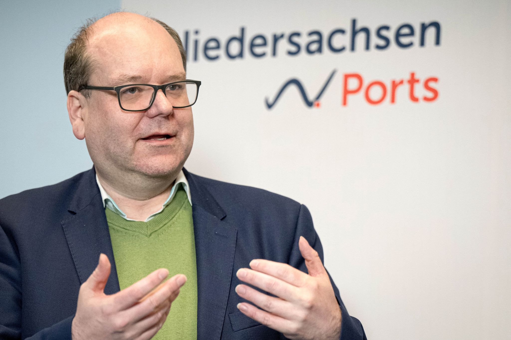 Christian Meyer (Grüne), Umweltminister Von Niedersachsen.