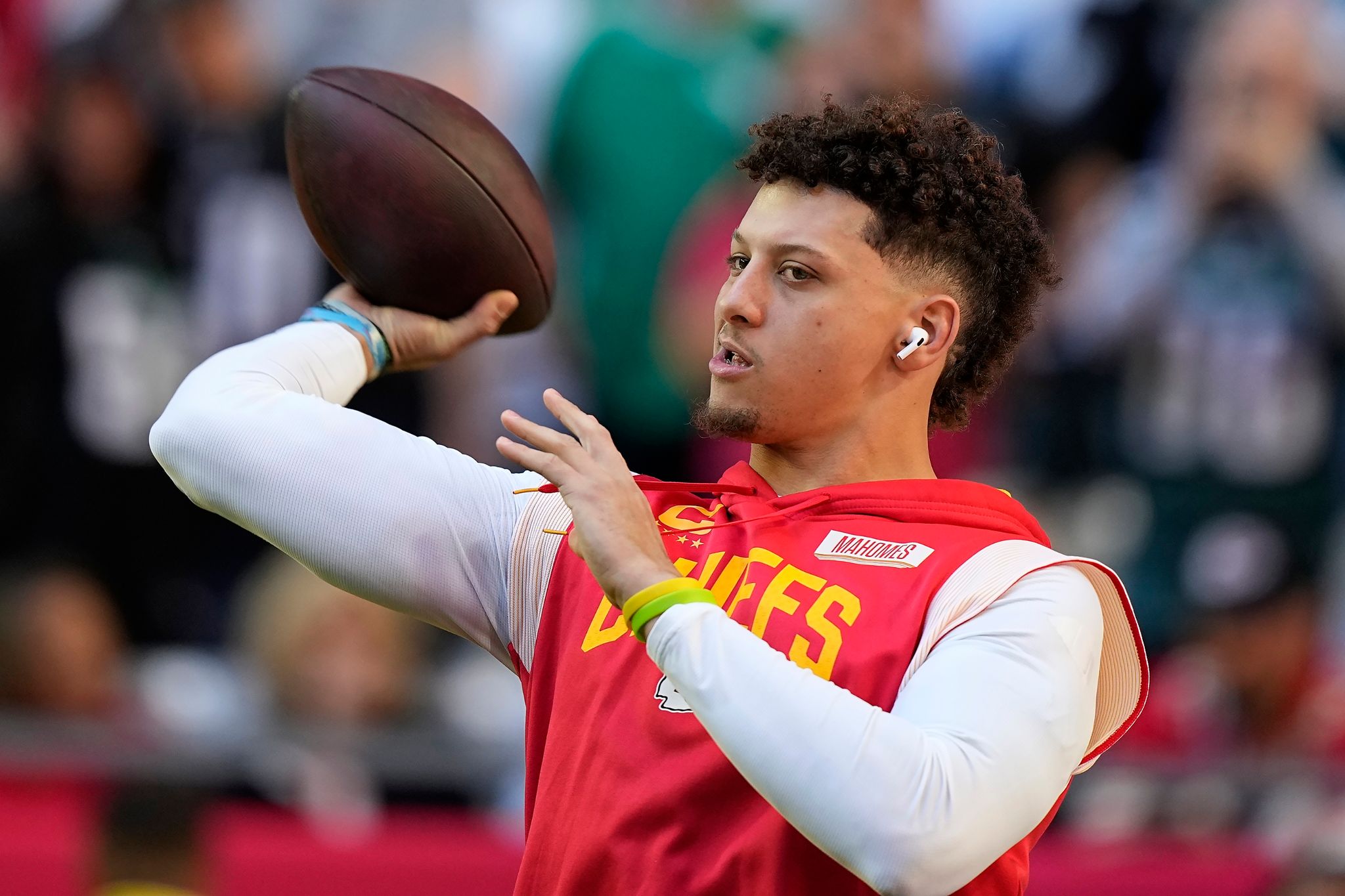 Trifft Am Sonntag In Frankfurt Auf Die Miami Dolphins: Kansas City Chiefs-Quarterback Patrick Mahomes.