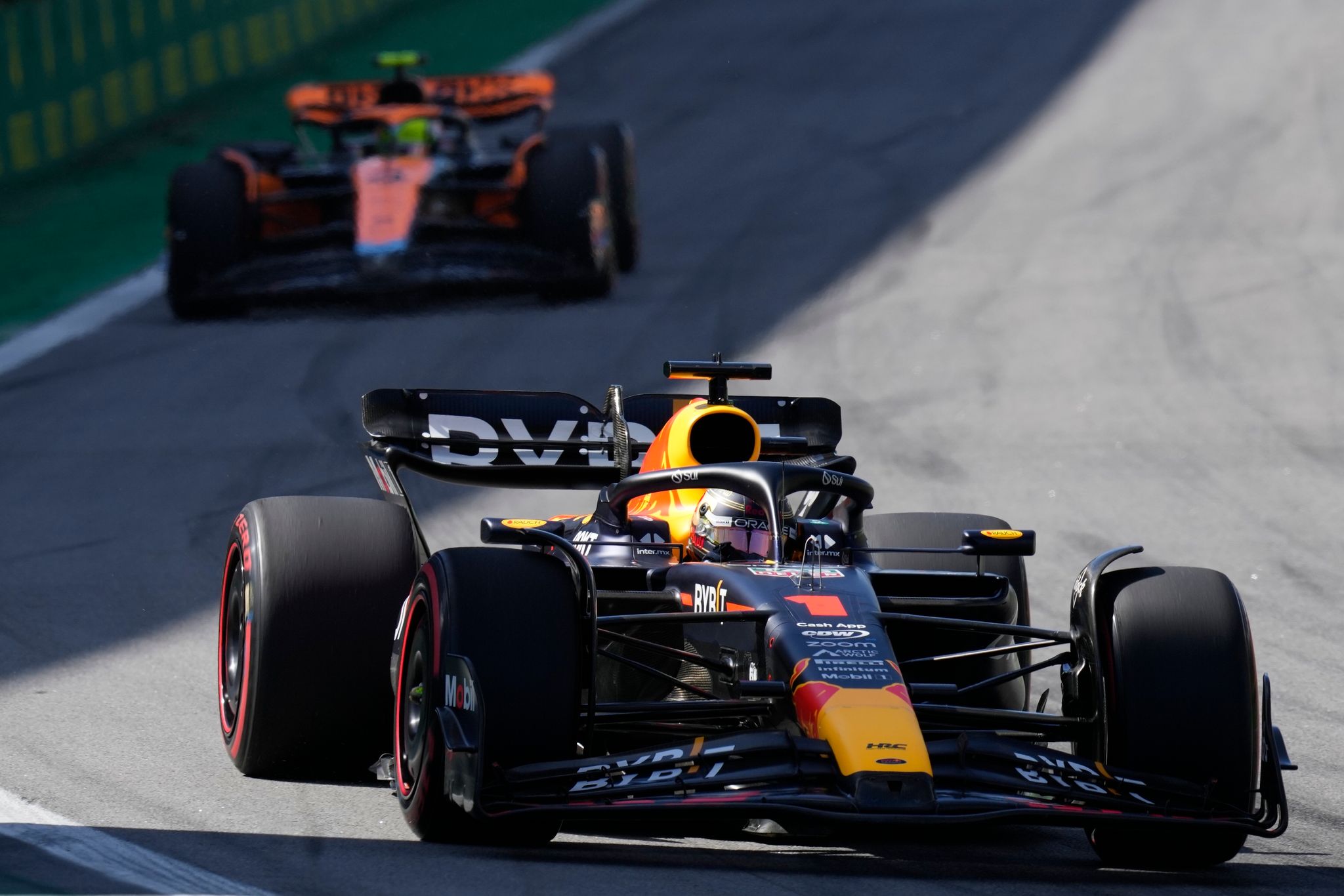 Holte Sich Beim Großen Preis Von Brasilien Den Sieg: Max Verstappen.