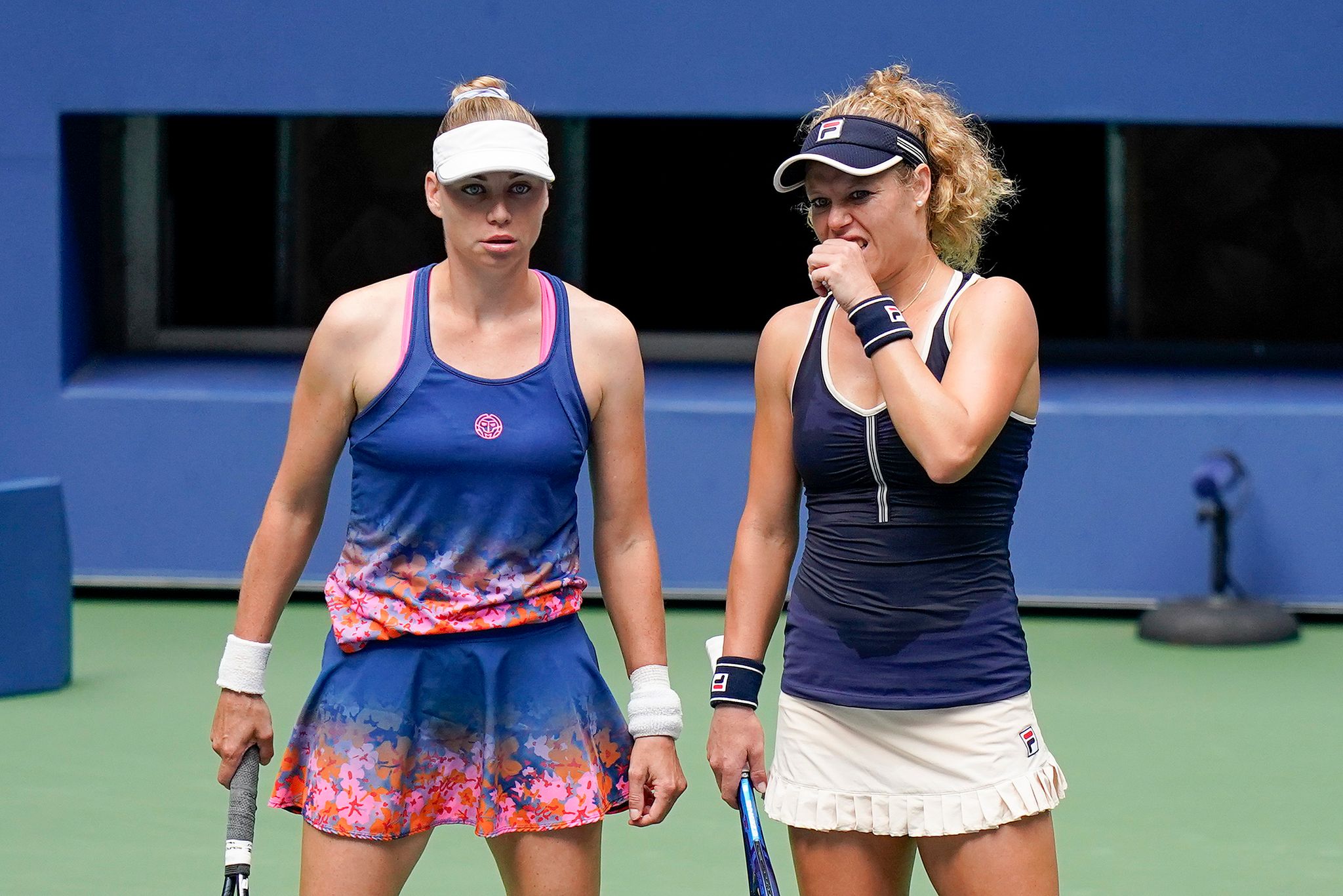 Haben Das Doppel-Finale Im Mexikanischen Cancun Gewonnen: Laura Siegemund (r) Und Vera Swonarewa.