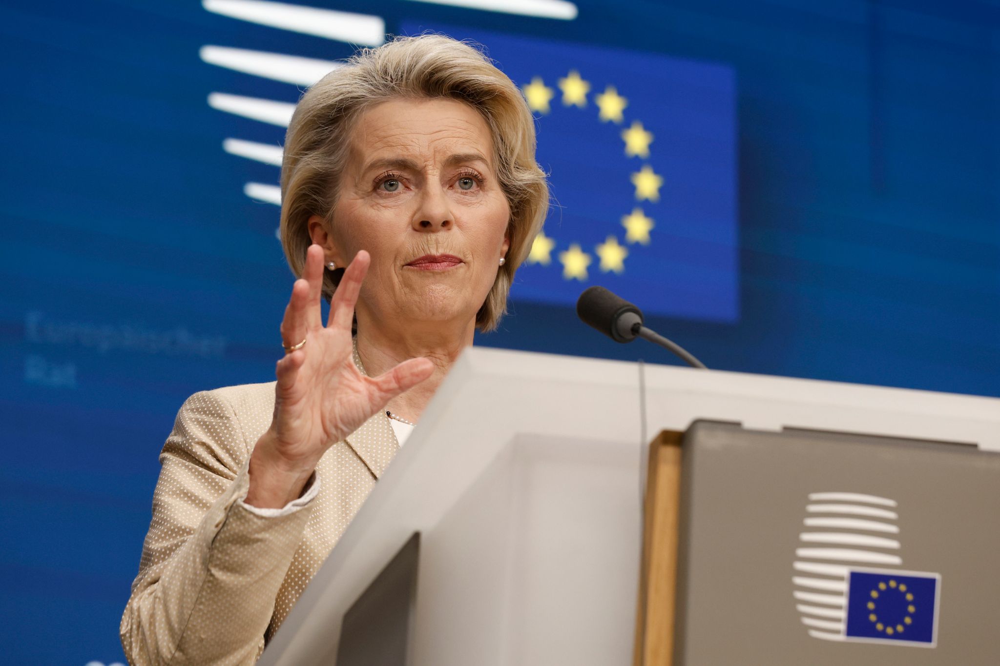 EU-Kommissionspräsidentin Ursula Von Der Leyen.