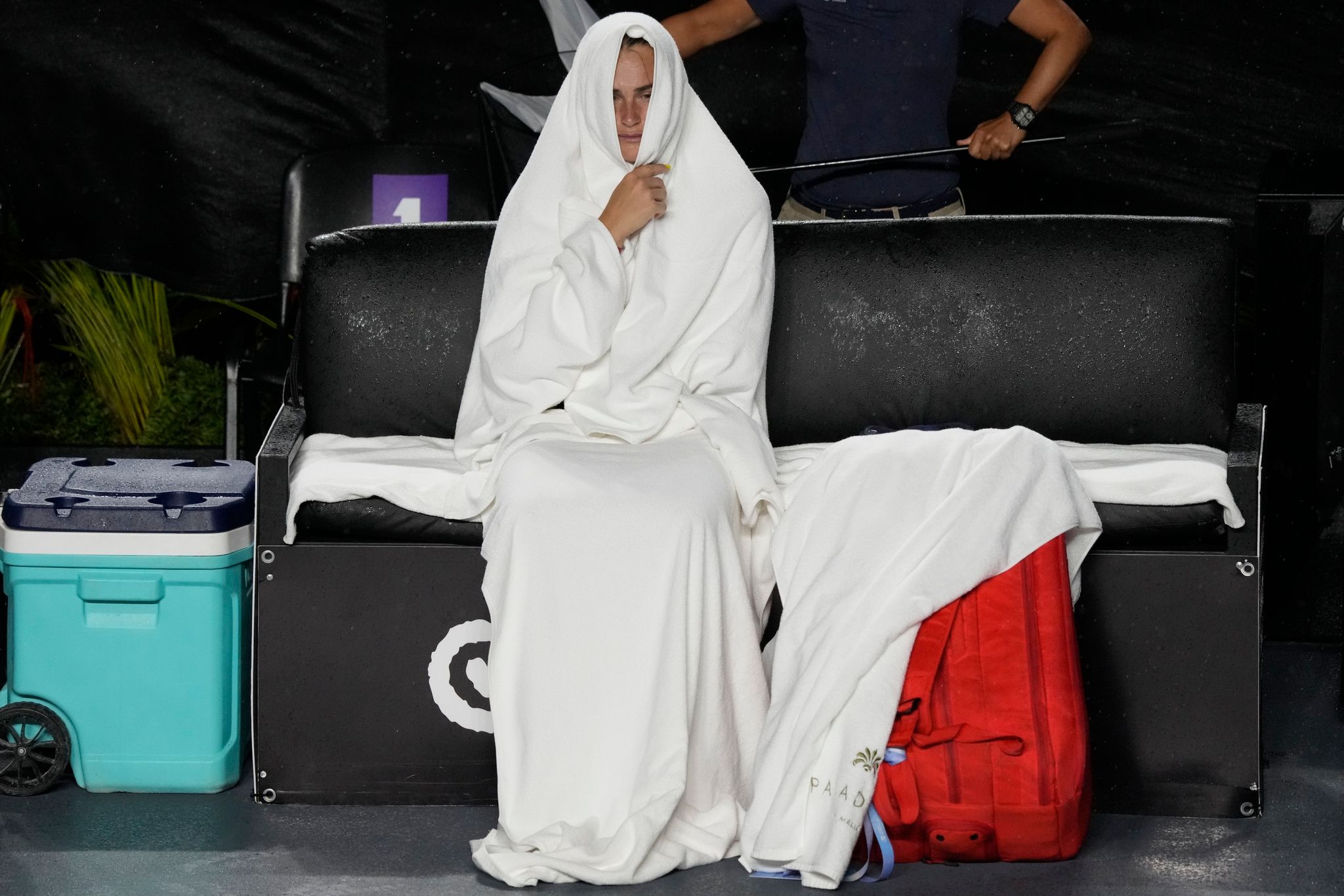 Dick Eingepackt: Aryna Sabalenka In Cancun.