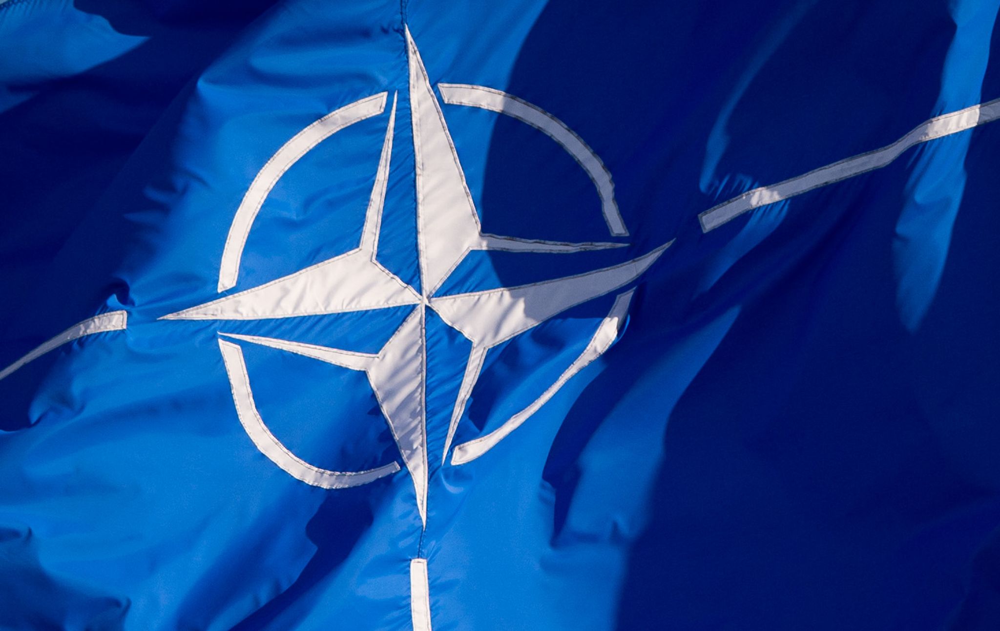 Die Flagge Der Nato: In Einer Gemeinsamen Erklärung Aller 31 Nato-Staaten Heißt Es, Man Verurteile Russlands Austritt.