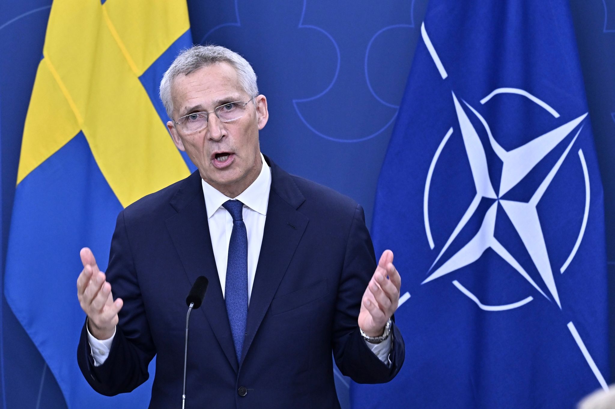 Nato-Generalsekretär Jens Stoltenberg Fordert Ungarn Auf, Dem Bündnisbeitritt Schwedens Zuzustimmen.