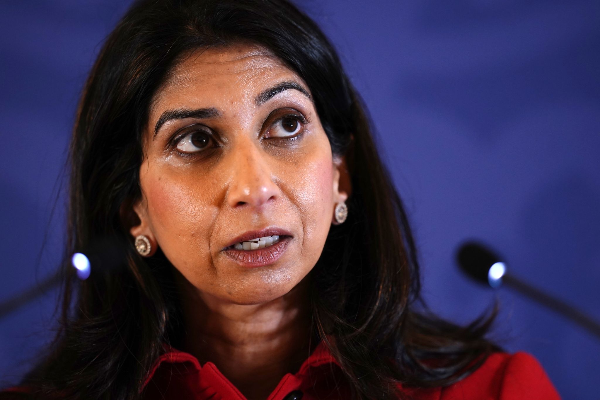 Die Britische Innenministerin Suella Braverman.