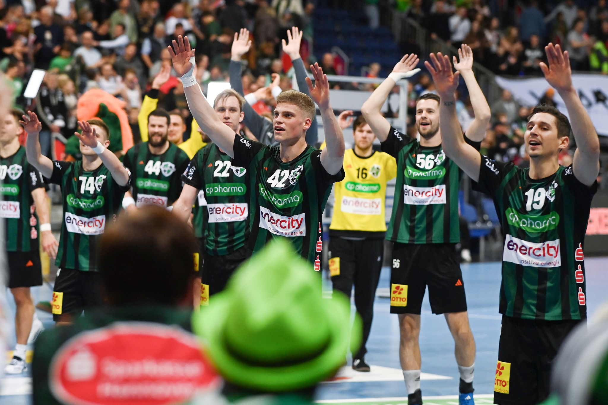 Die TSV Hannover-Burgdorf Feierte Einen Heimsieg Gegen Den THW Kiel.