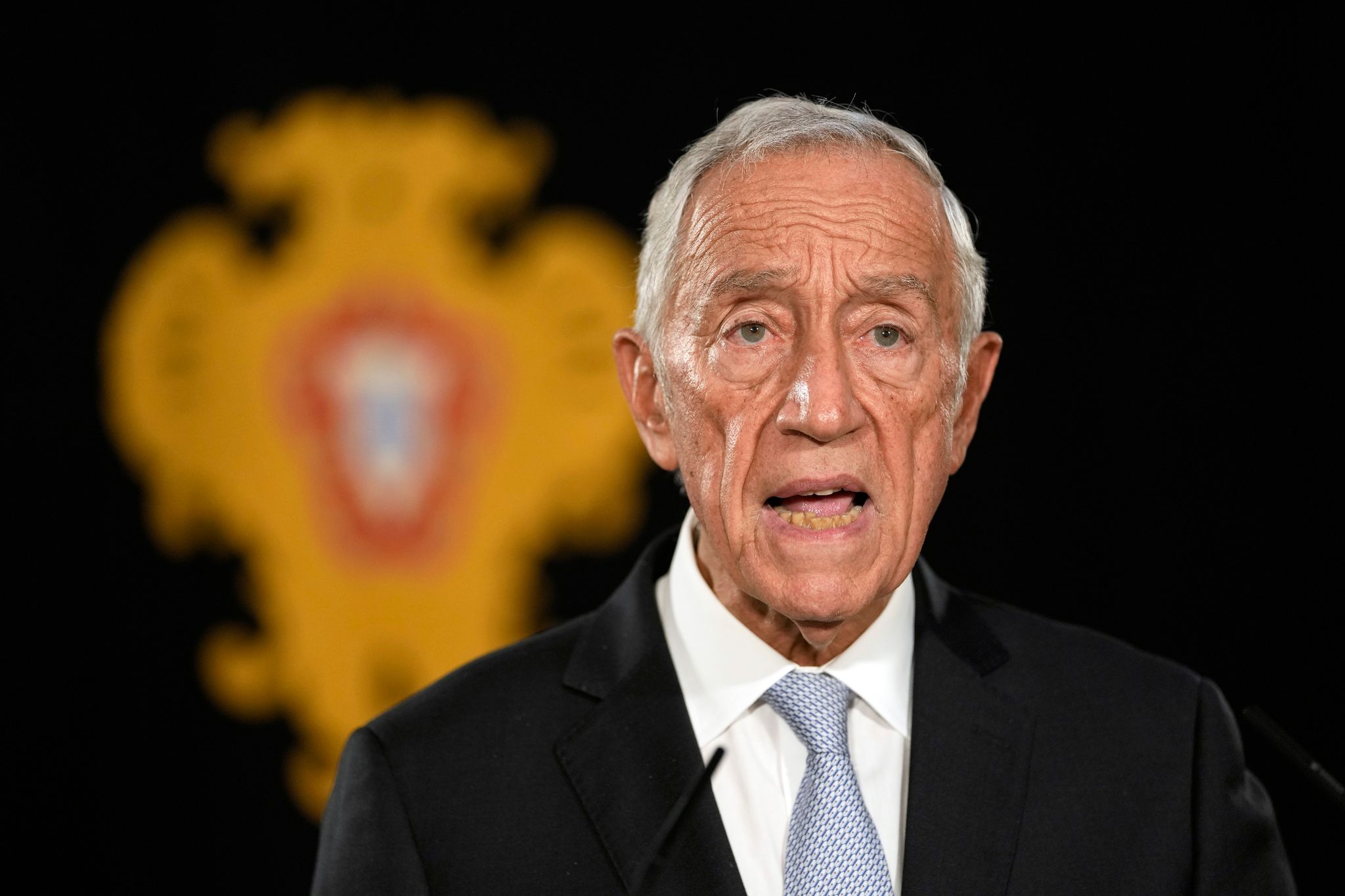 Der Portugiesische Präsident Marcelo Rebelo De Sousa.