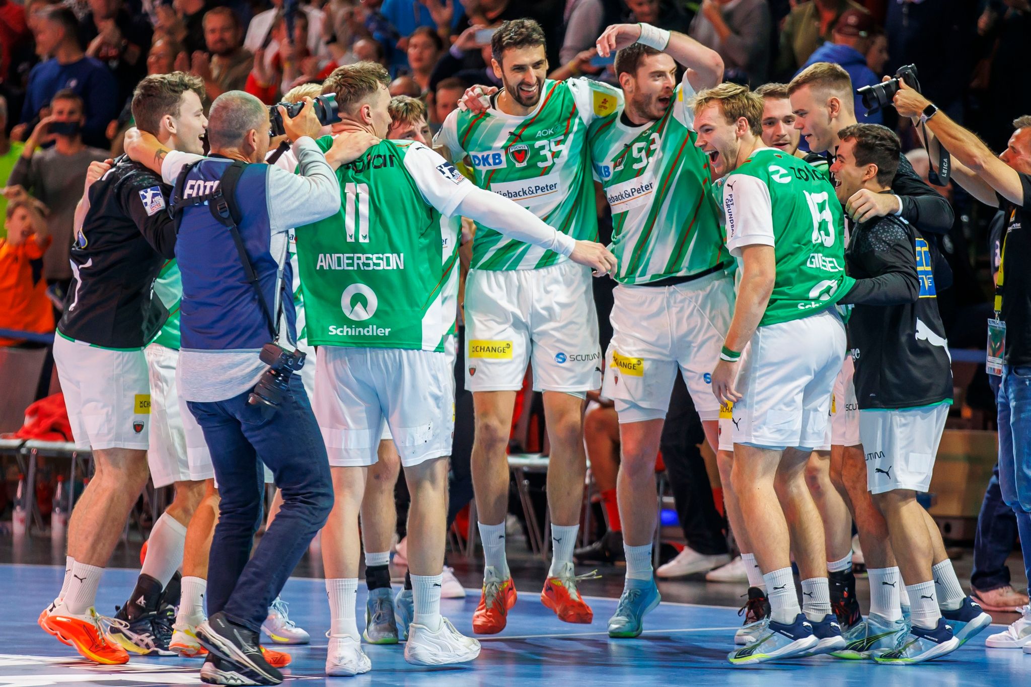 Die Füchse Stehen Beim IHF Super Globe Im Finale.