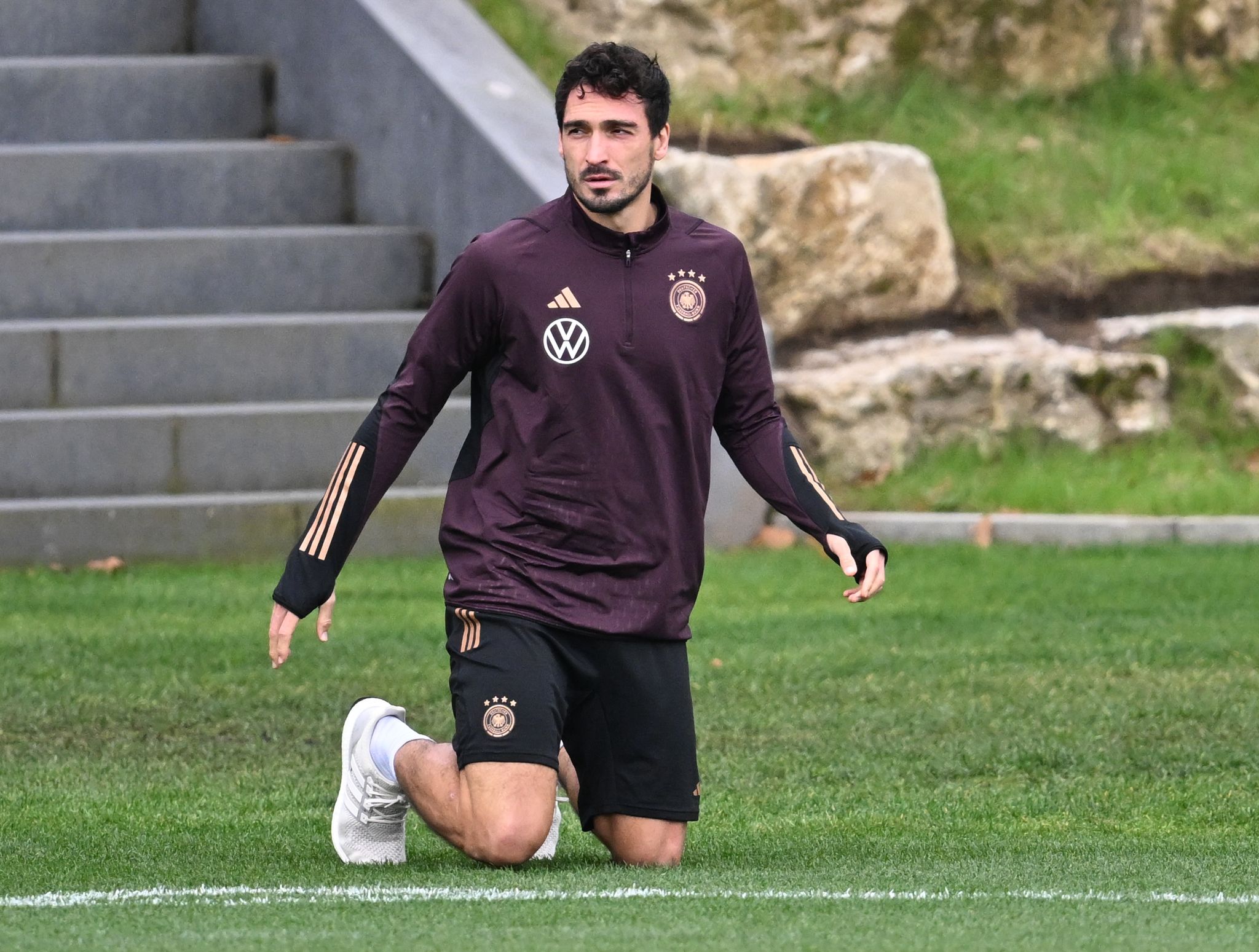 Mats Hummels Konnte Nicht Am Teamtraining Der Nationalmannschaft Teilnehmen.