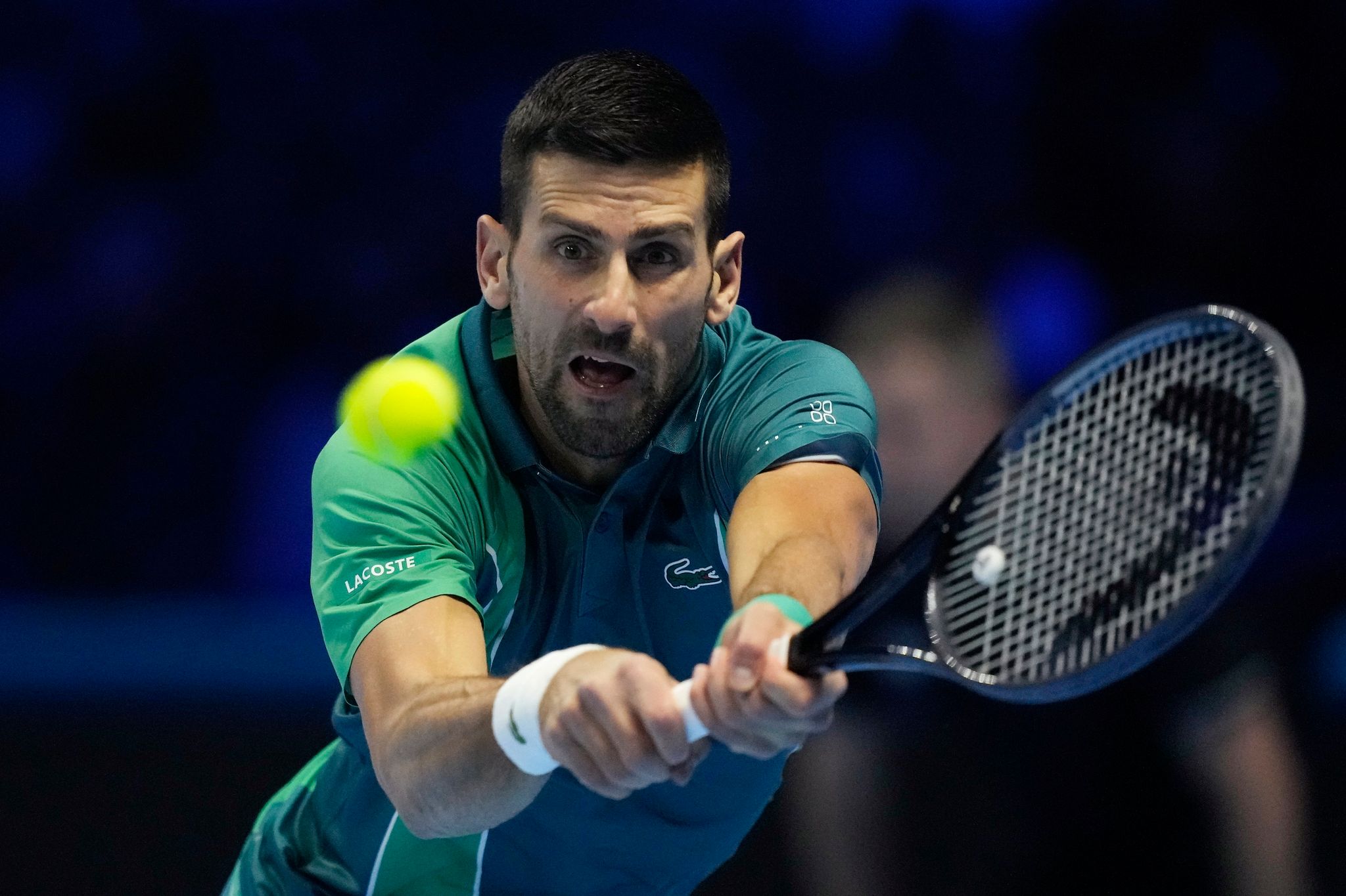 Novak Djokovic Muss Trotz Des Sieges Gegen Hubert Hurkacz Ums Weiterkommen In Turin Bangen.