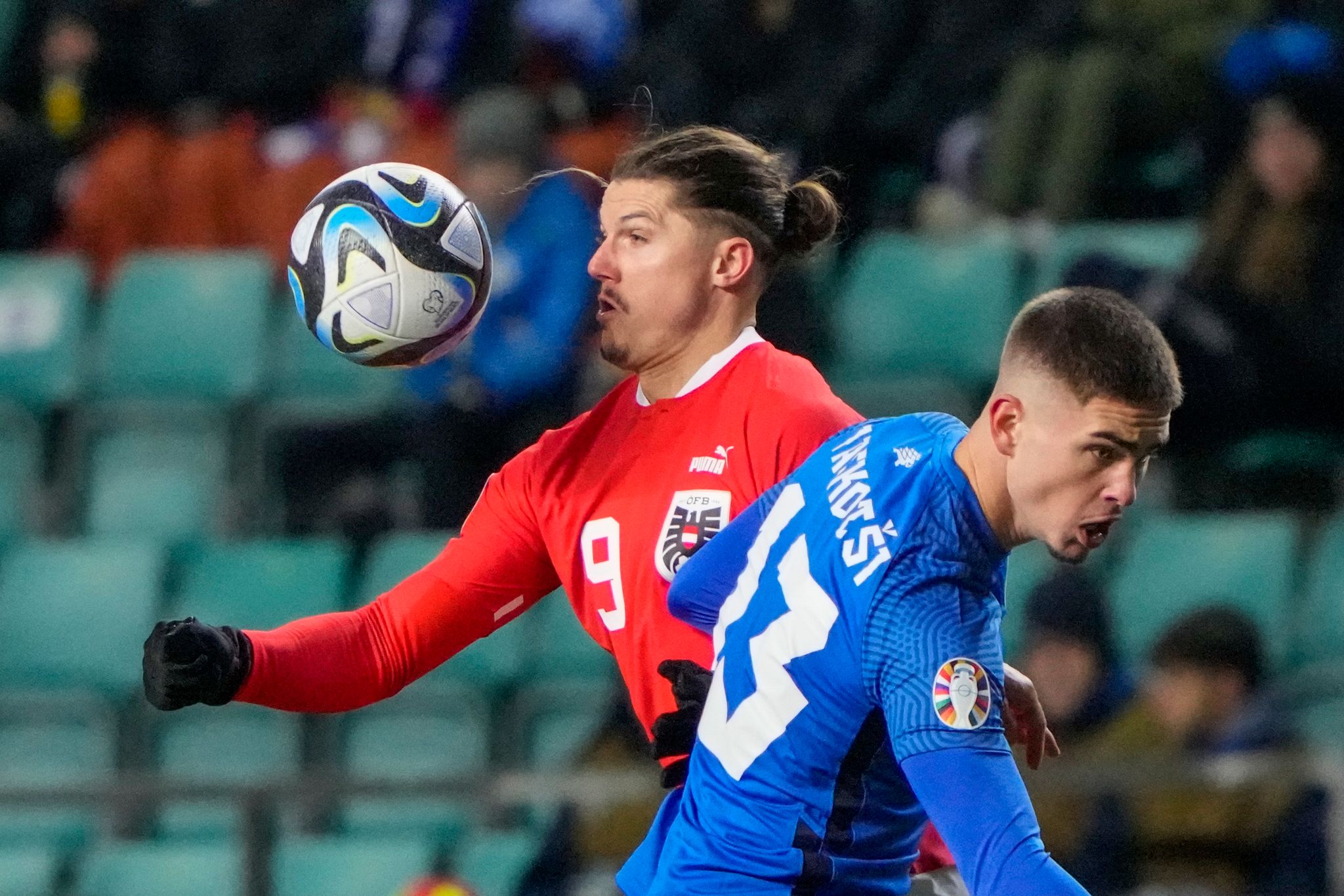 Die Österreicher Um Marcel Sabitzer (l) Setzten Sich In Estland Mit 2:0 Durch.